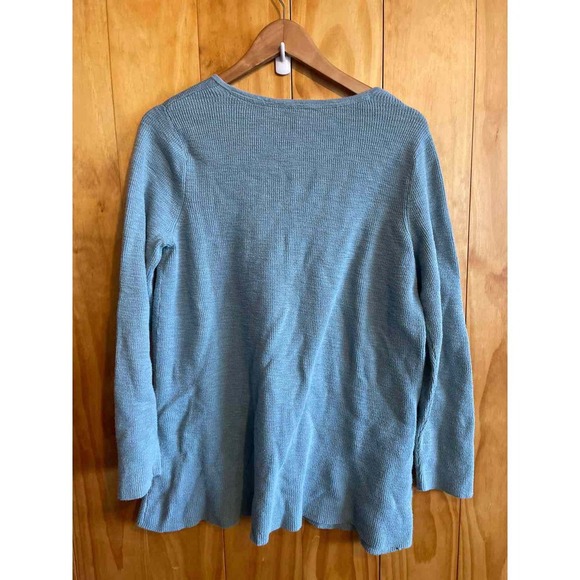 Size Medium J Jill Blue Women's Sweater & Sweatshirt - Picture 2 of 3